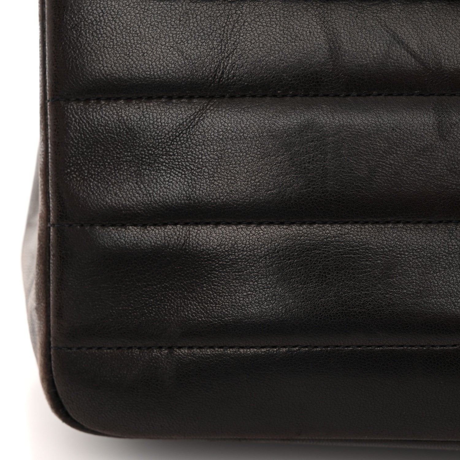 Chanel Lambskin Horizontal Quilt Jumbo Single Flap Black 16 of 16