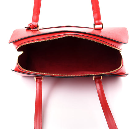 Louis Vuitton Epi Solferino 50 Castillan Red 4 of 15