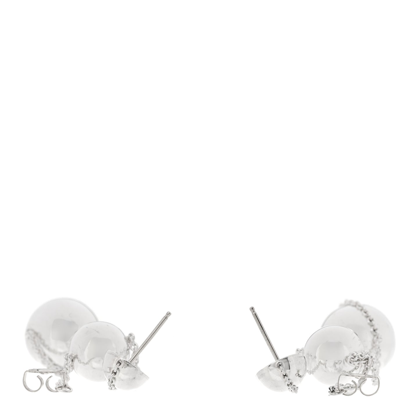 Sterling Silver HardWear Triple Drop Earrings