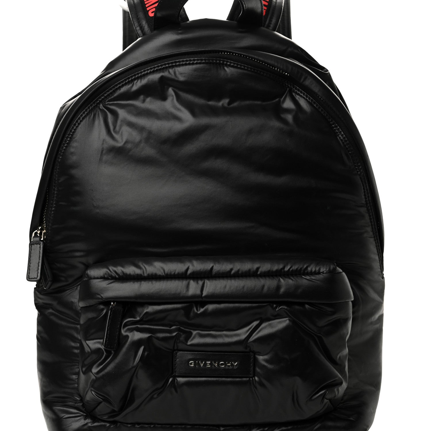 Givenchy Padded Nylon Small Backpack Black Red 8 of 10