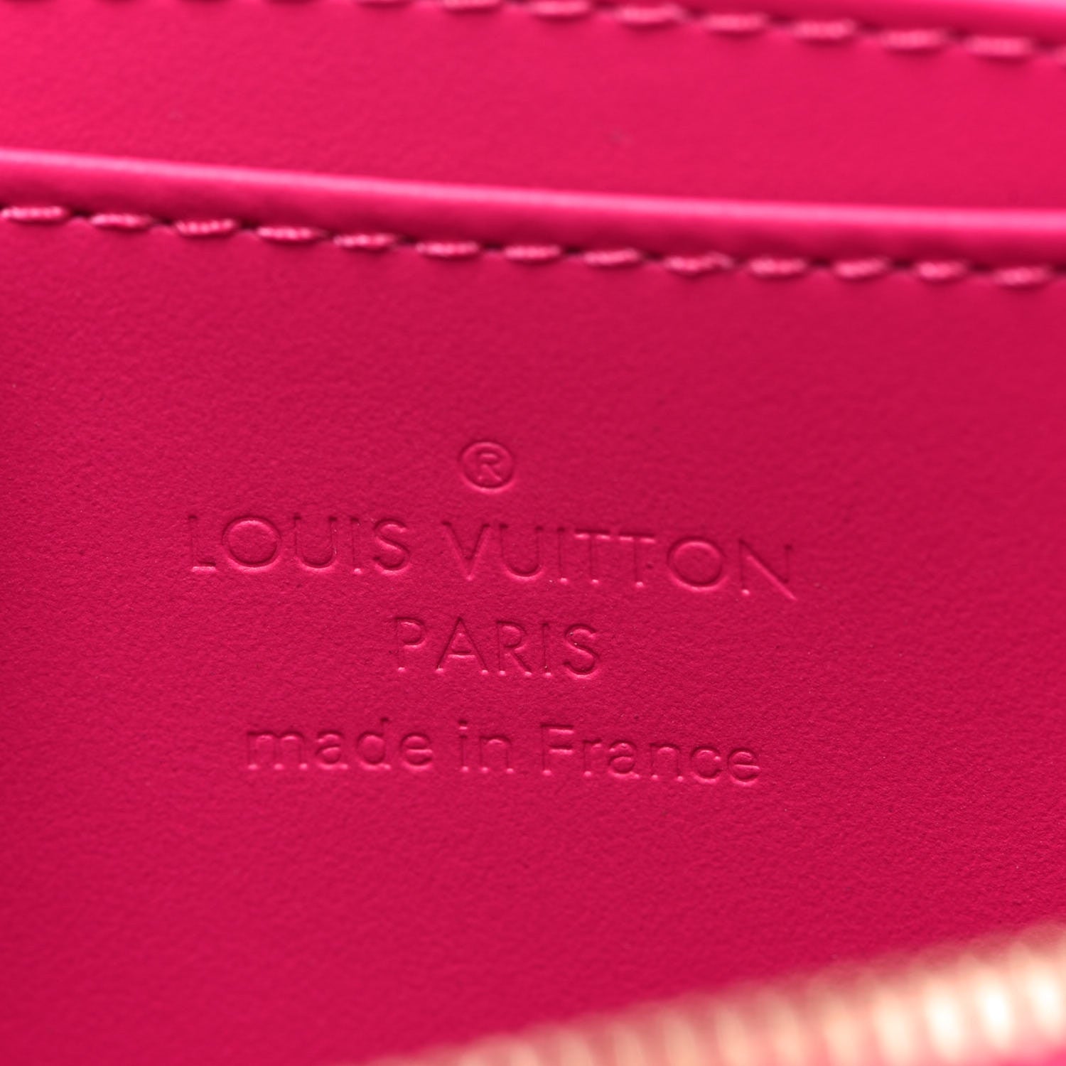 Louis Vuitton Vernis Valentine Zippy Coin Purse Fuchsia 6 of 7