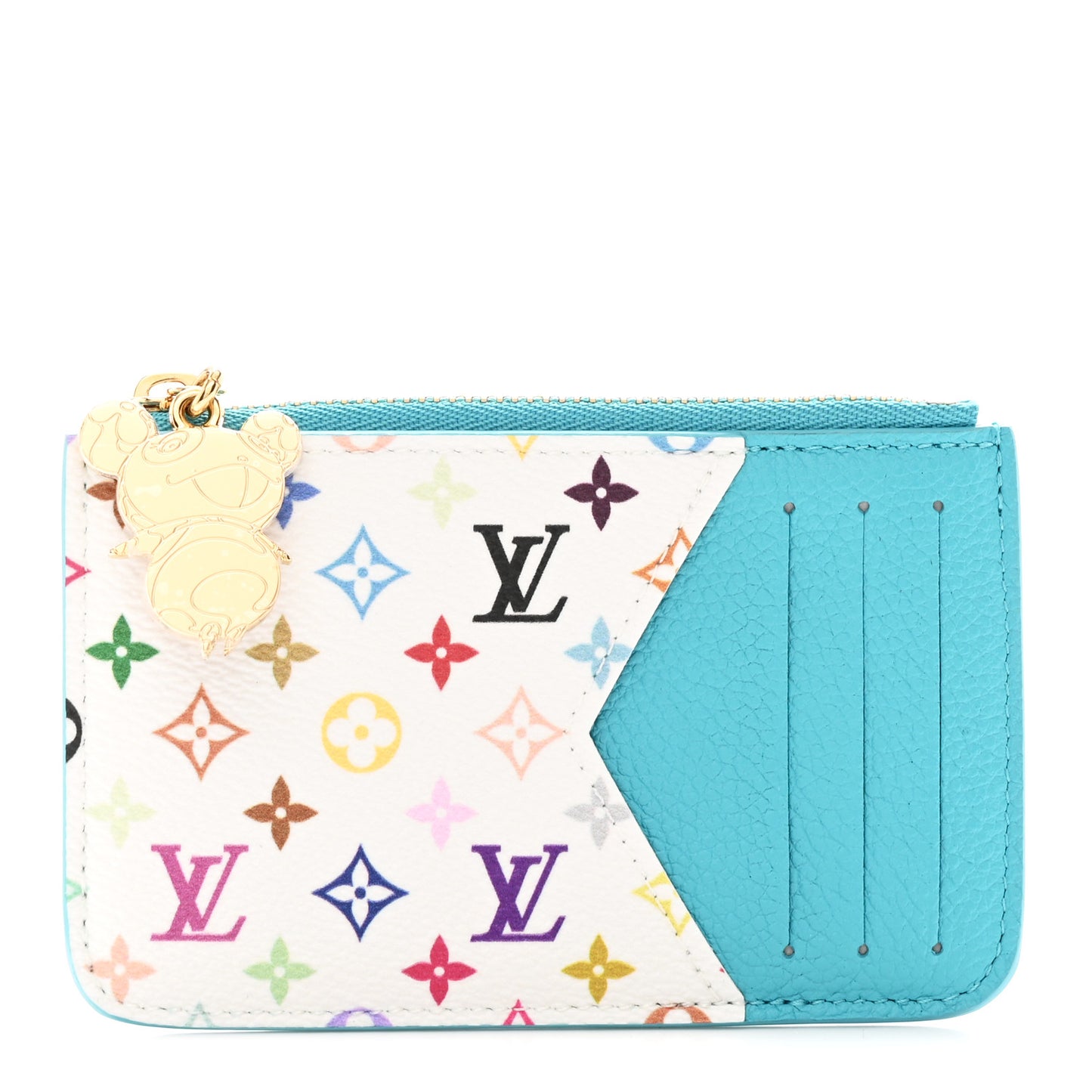 LV X TM Monogram Romy Card Holder Kabira Blue