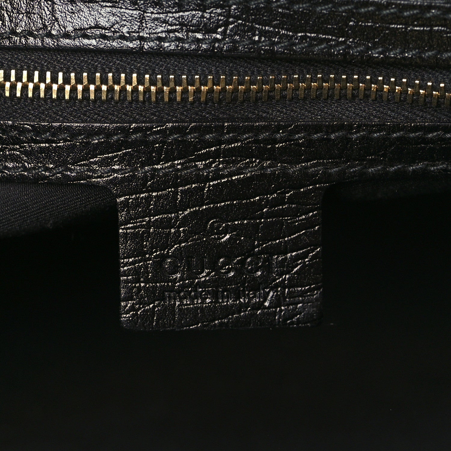 Gucci Monogram Medium Hasler Tote Black 6 of 10