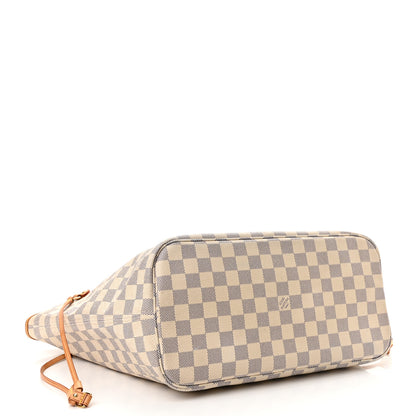 Louis Vuitton Damier Azur Neverfull MM 4 of 9