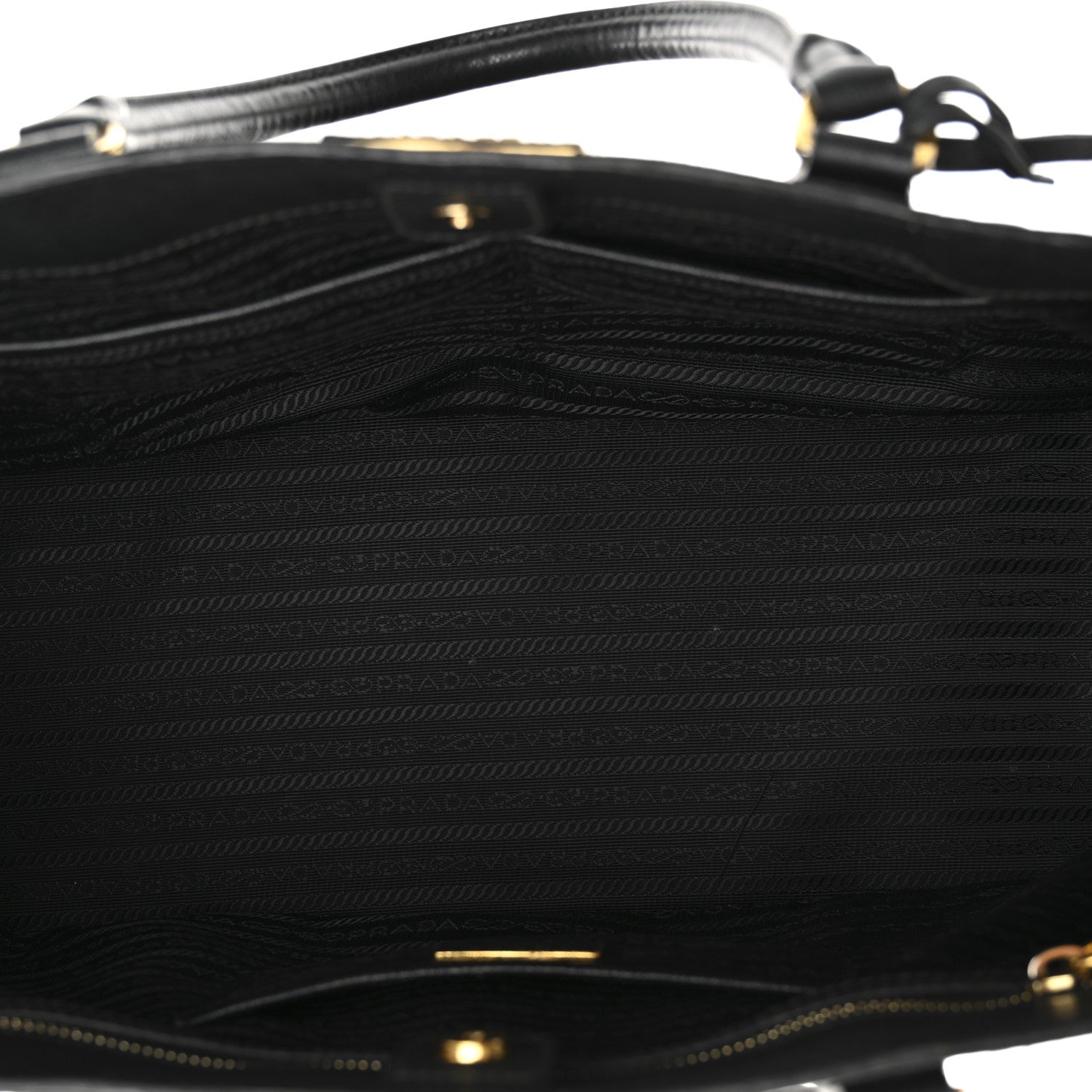 Prada Saffiano Lux Large Tote Black 5 of 17
