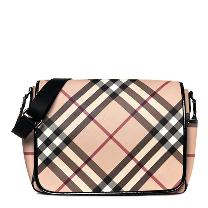 Burberry Nova Check Diaper Messenger Bag 4 of 12