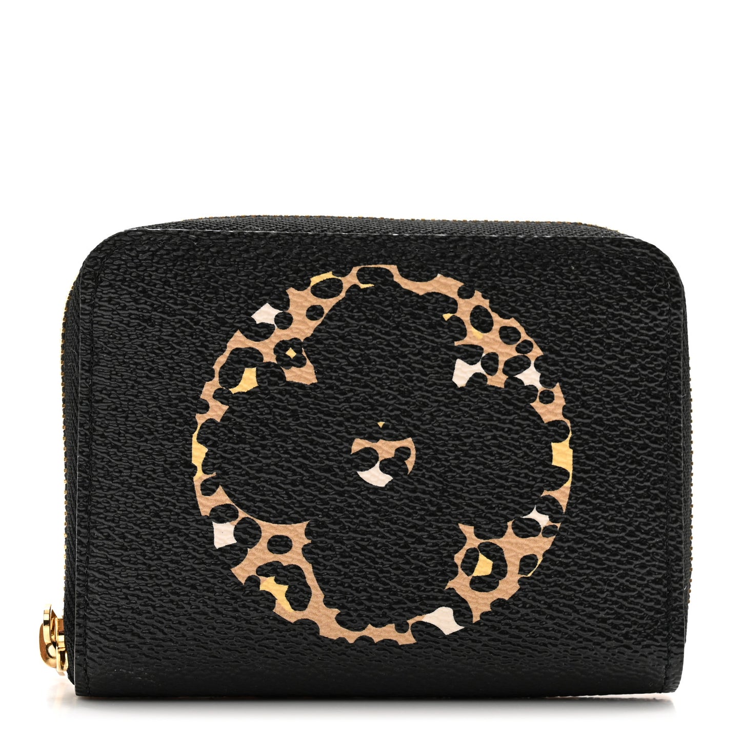 Monogram Giant Jungle Zippy Coin Purse Black