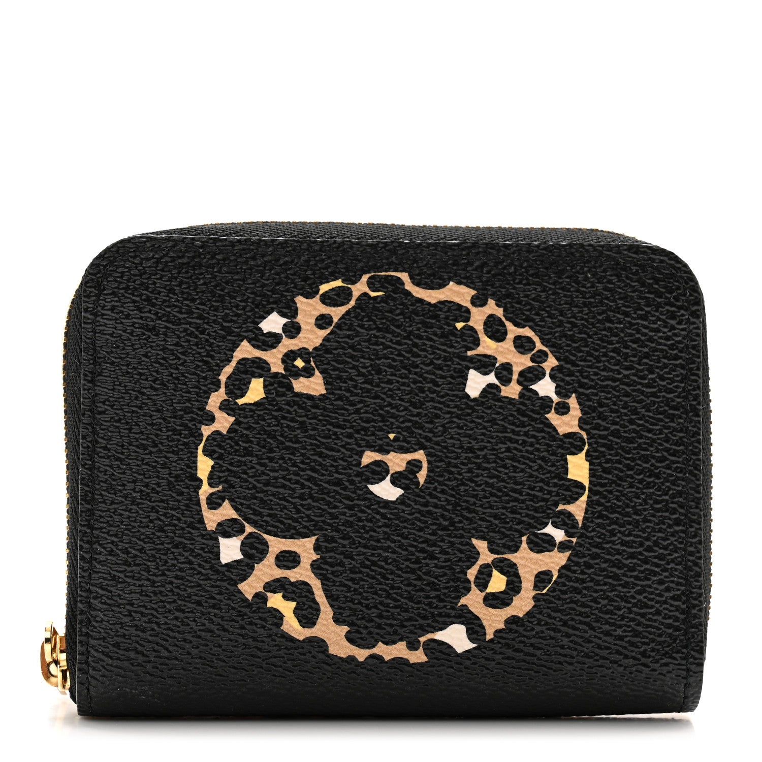 Louis Vuitton Monogram Giant Jungle Zippy Coin Purse Black 1 of 10