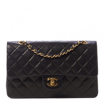 Chanel Lambskin Quilted Medium Double Flap Brown 1 of 10
