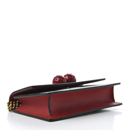 Gucci GG Supreme Monogram Mini Cherry Chain Bag 4 of 10