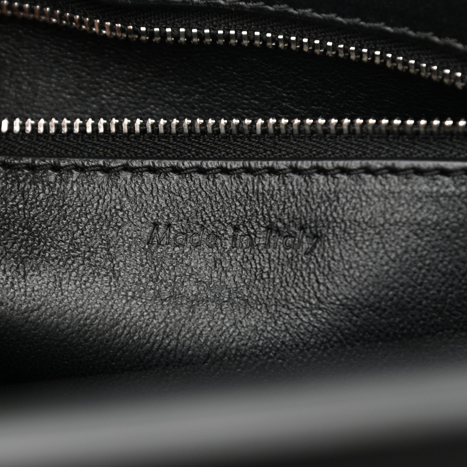 Celine Calfskin Medium Bi-Color Edge Shoulder Bag Almond 6 of 12