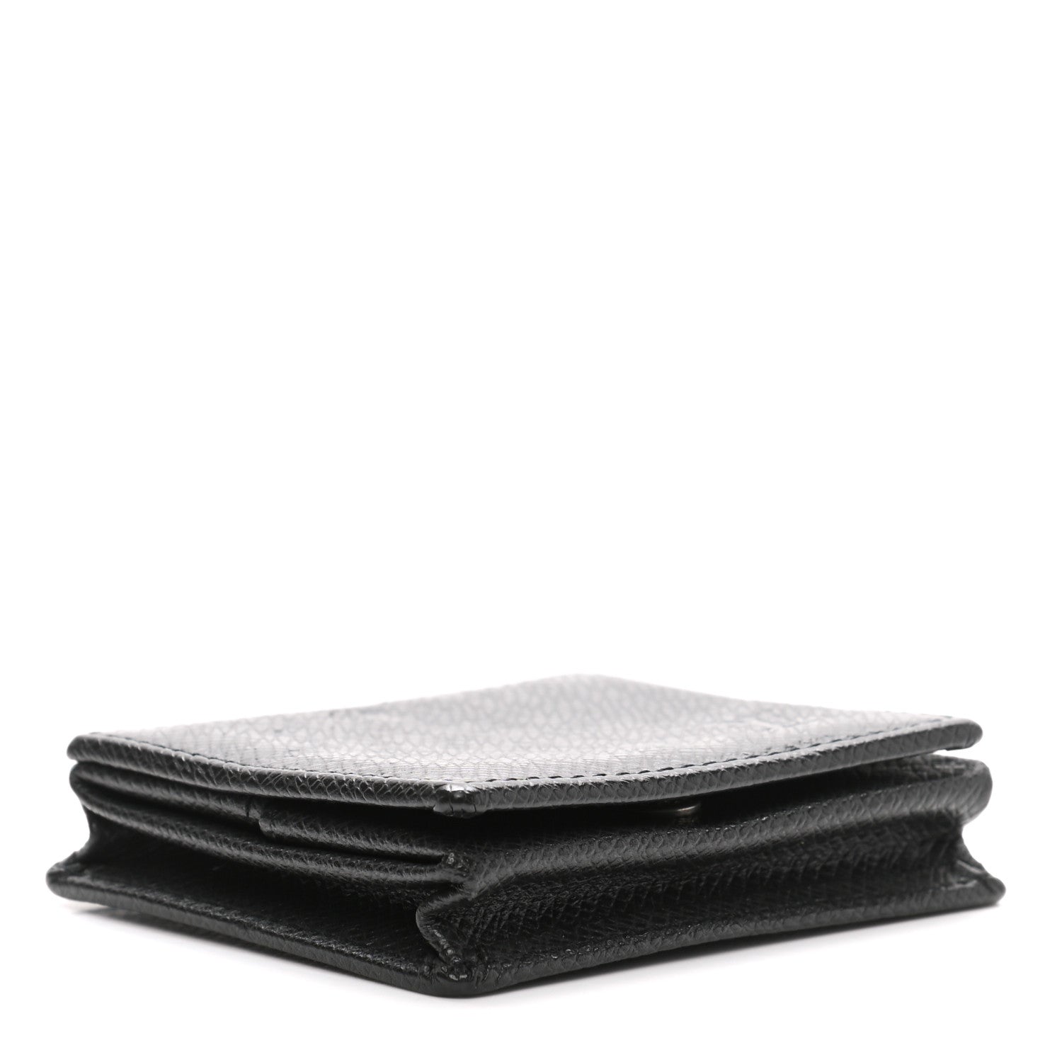 Louis Vuitton Taiga Porte-Monnaie Boite Coin Purse Black 4 of 8