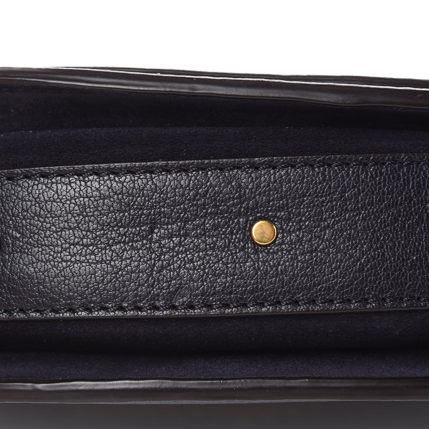 Calfskin Suede Mini Pixie Signature Belt Bag Full Blue