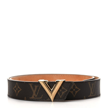 Louis Vuitton Monogram Essential V Belt 80 32 1 of 9
