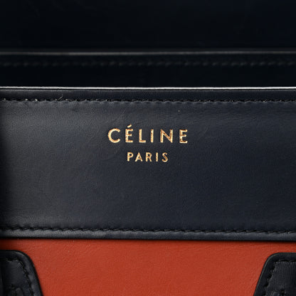 Celine Smooth Calfskin Micro Tri-Color Luggage Brick 7 of 13