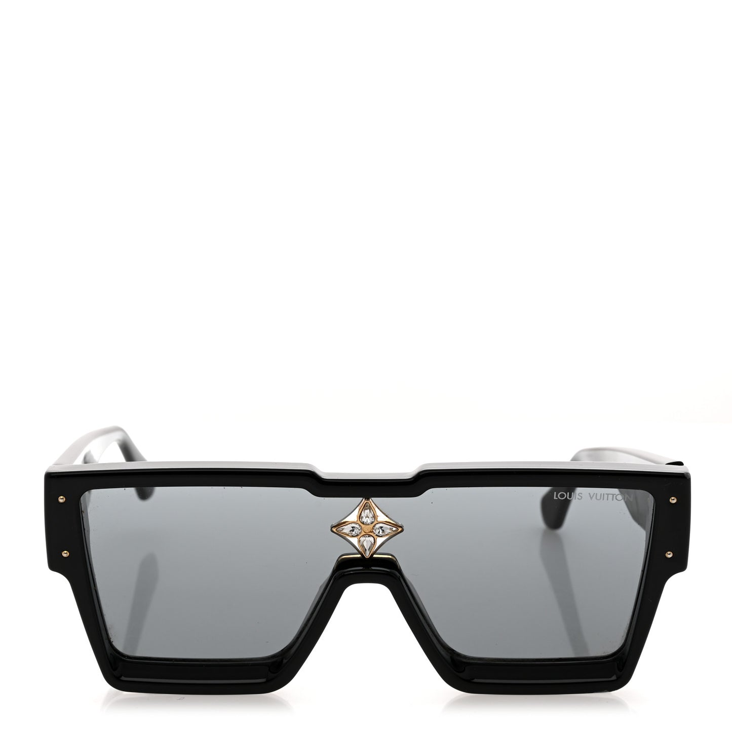 Acetate Swarovski Crystal Cyclone Sunglasses Z1578W Black