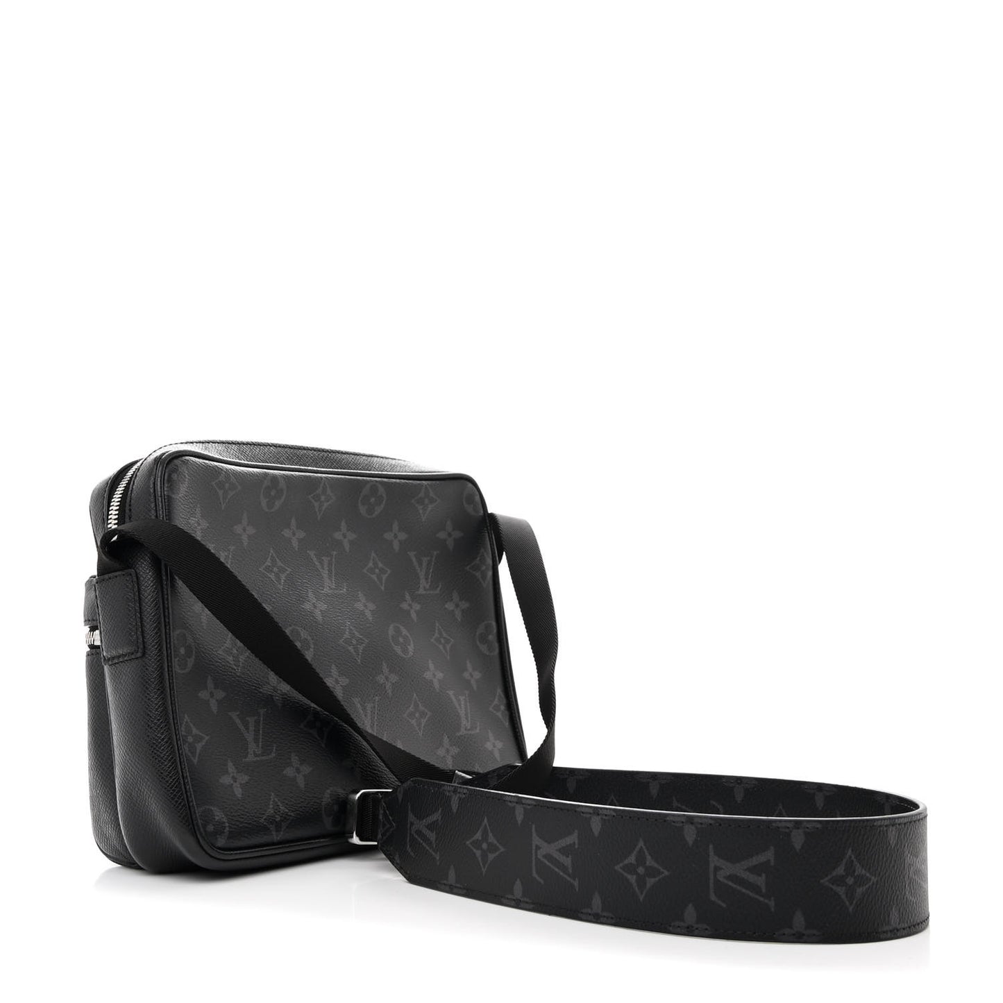 Taiga Monogram Eclipse Outdoor Messenger Black