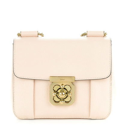 Chloe Goatskin Small Elsie Shoulder Bag Cement Pink 1 of 8