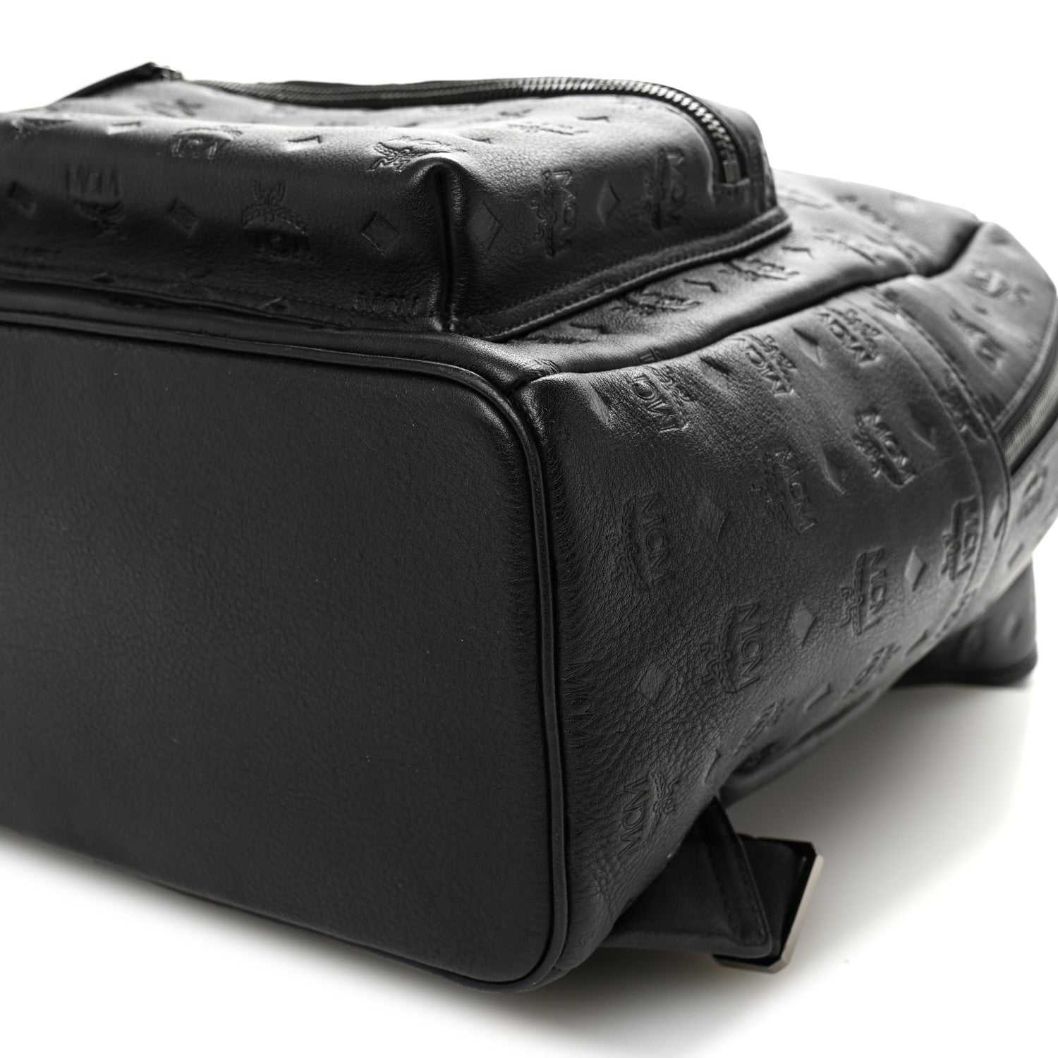 MCM Calfskin Ottomar Stark Backpack Black 10 of 10