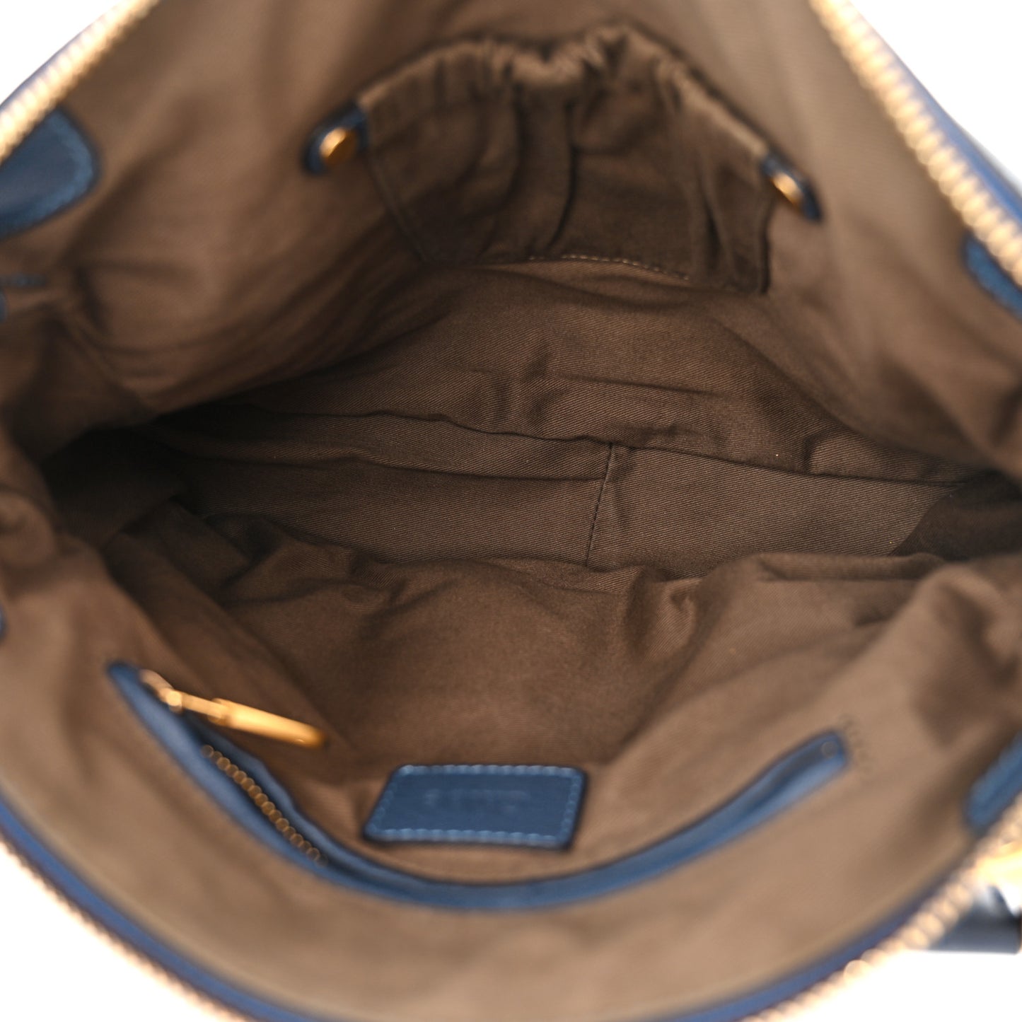 Calfskin Medium Marcie Satchel Royal Navy