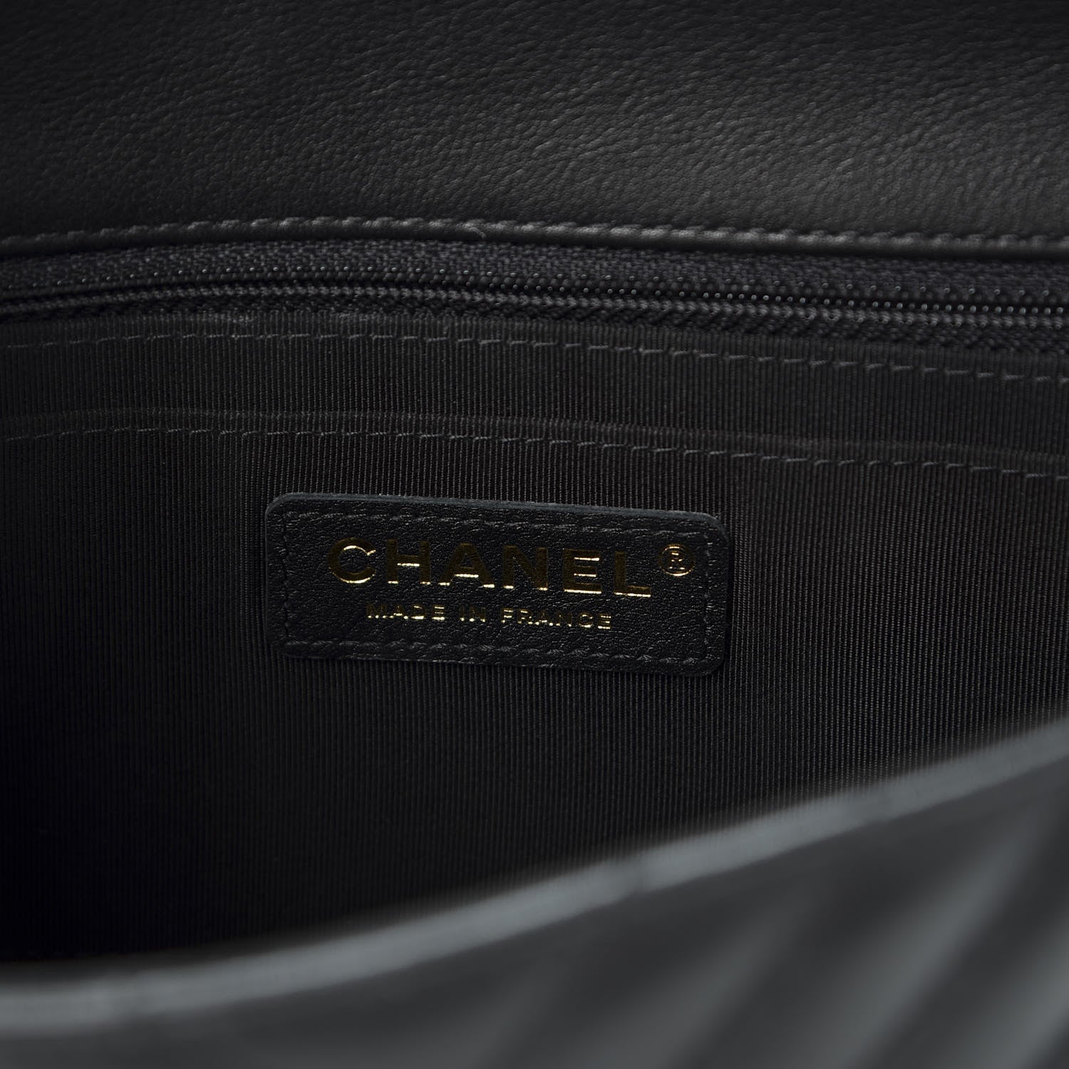 Chanel Calfskin Chevron Quilted Small Flap Black 7 of 9