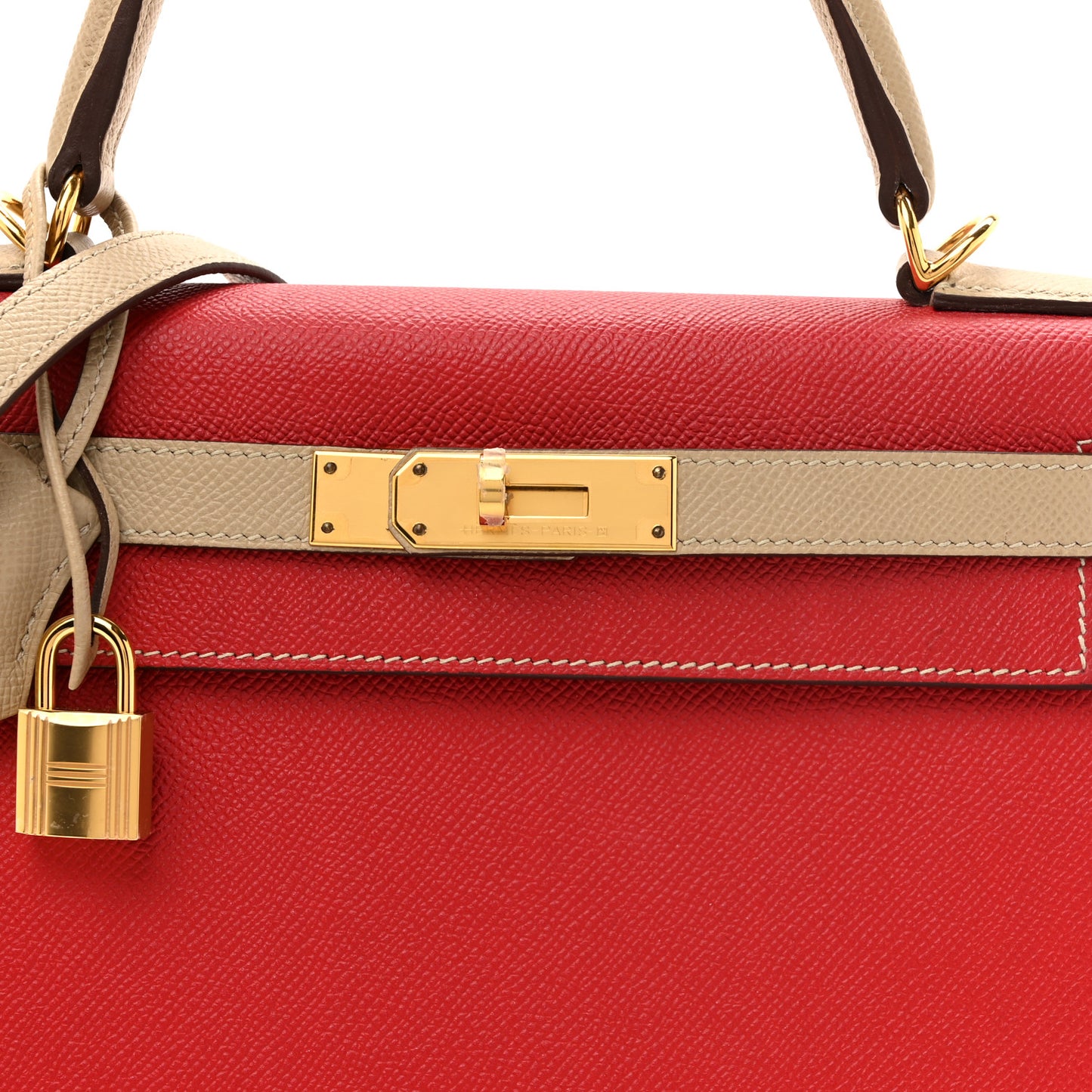 Epsom Horseshoe Kelly Sellier 28 Rouge Casaque Trench