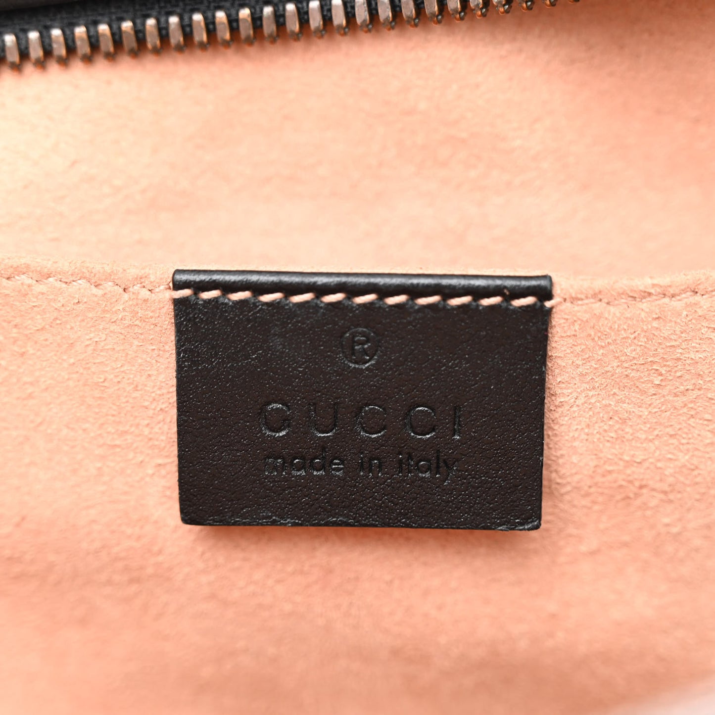 Calfskin Matelasse Small GG Marmont Chain Shoulder Bag Black