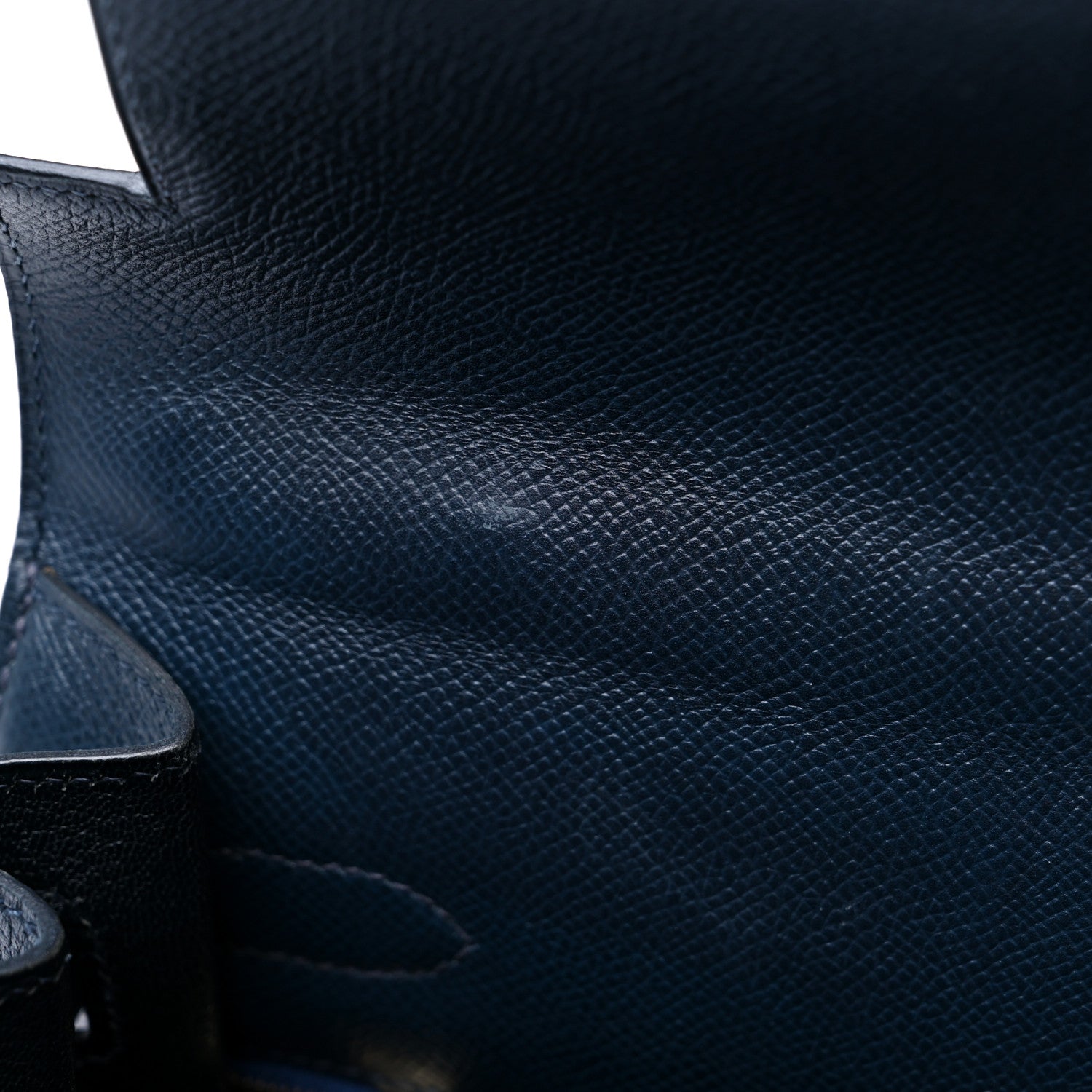 Hermes Courchevel Kelly Sellier 32 Bleu Indigo 13 of 16