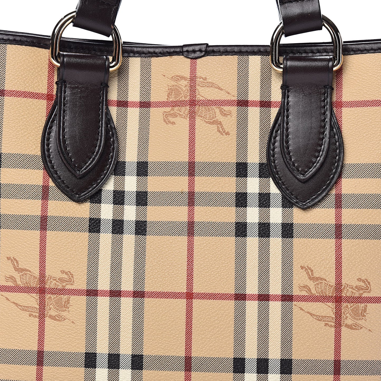 Haymarket Check Small Onslow Tote Chocolate