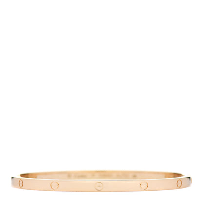 Cartier 18K Yellow Gold Small LOVE Bracelet 17 1 of 5