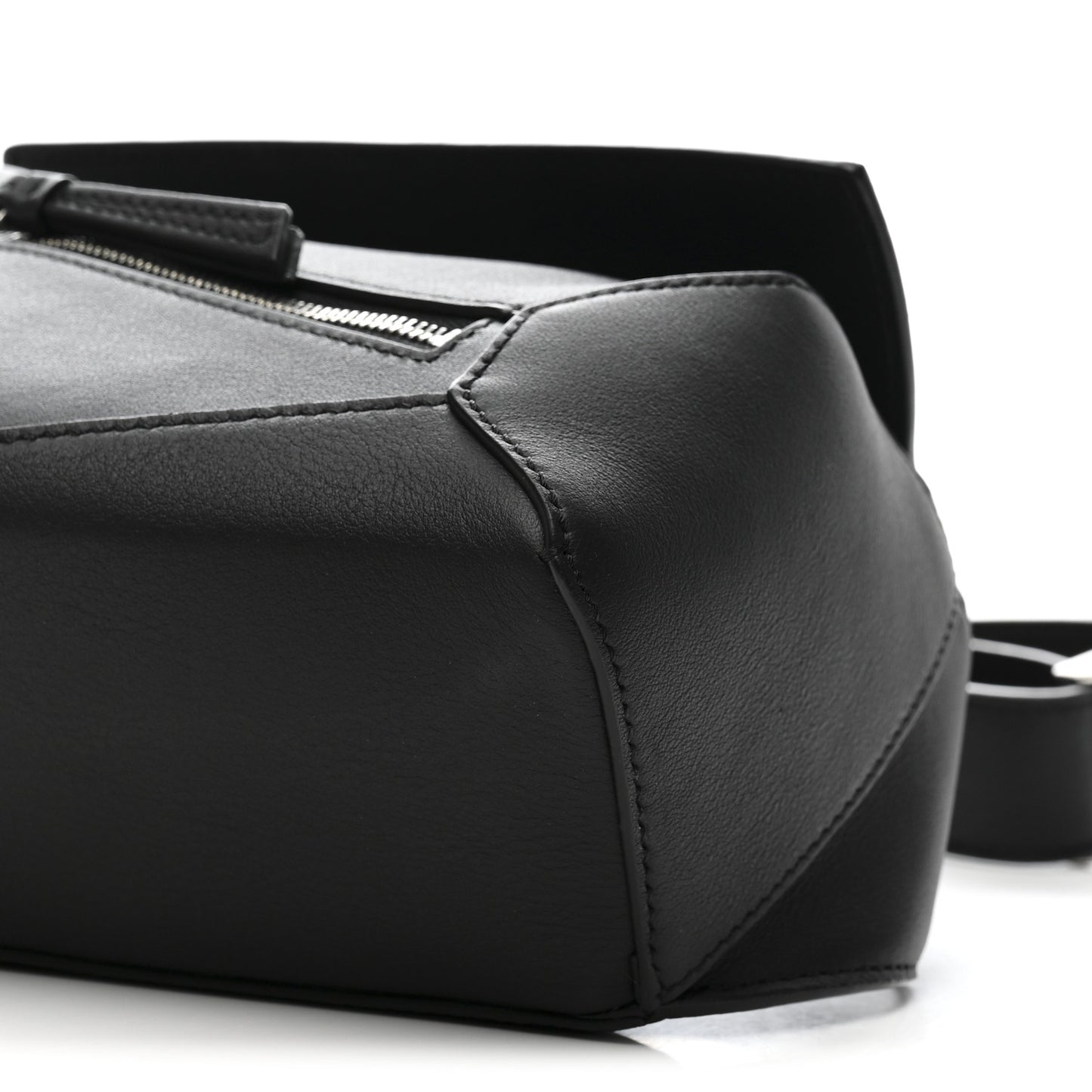 Calfskin Mini Puzzle Bumbag Black