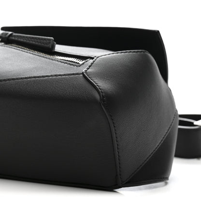 Loewe Calfskin Mini Puzzle Bumbag Black 10 of 10