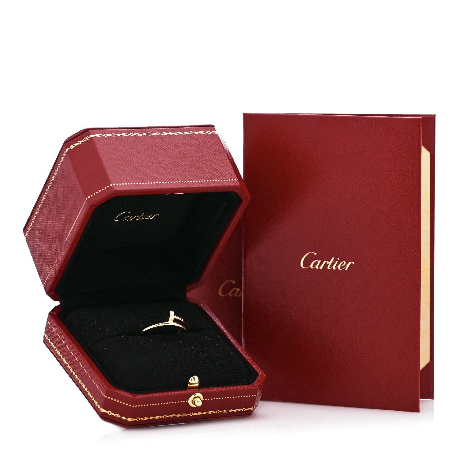 Cartier 18K Yellow Gold Small Juste Un Clou Ring 53 6.25 6 of 6