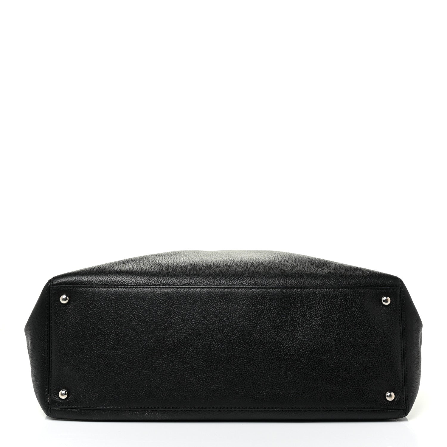 Chanel Calfskin Cerf Executive Shopper Tote Black 12 of 33