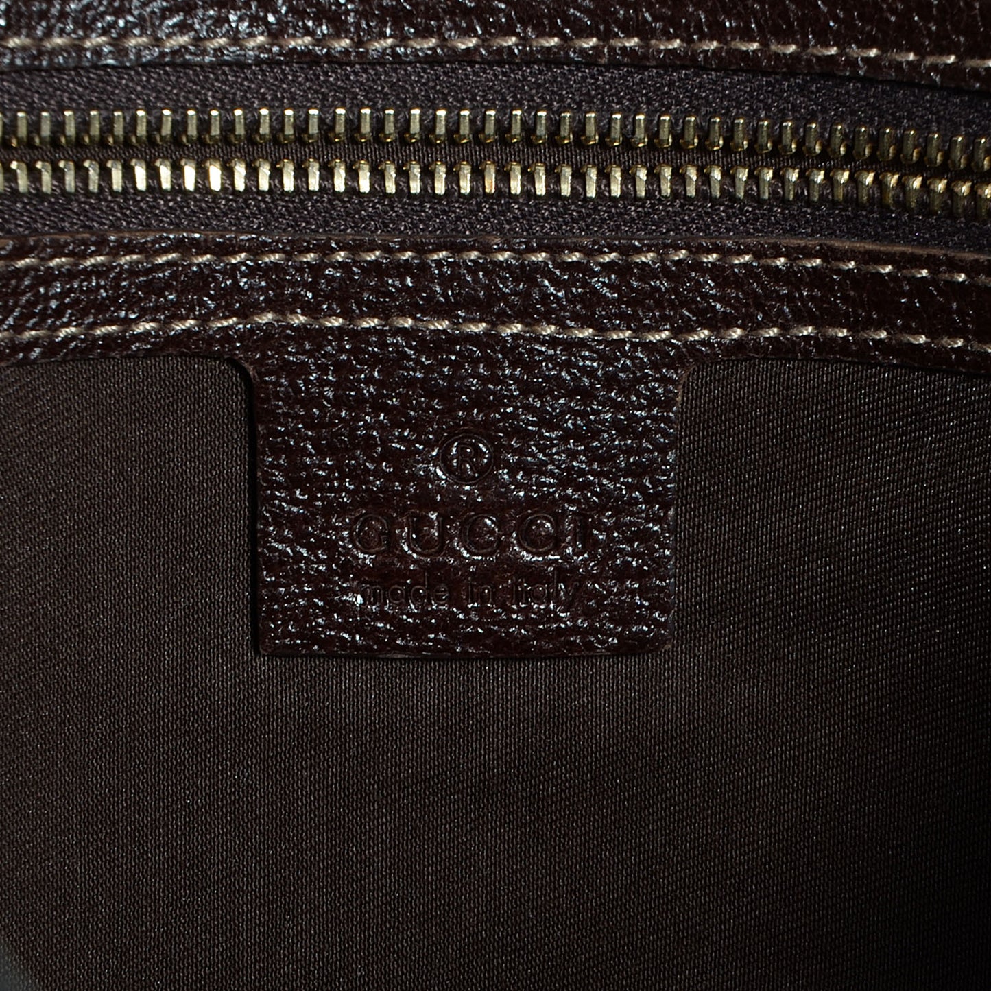Monogram Charmy Tote Brown
