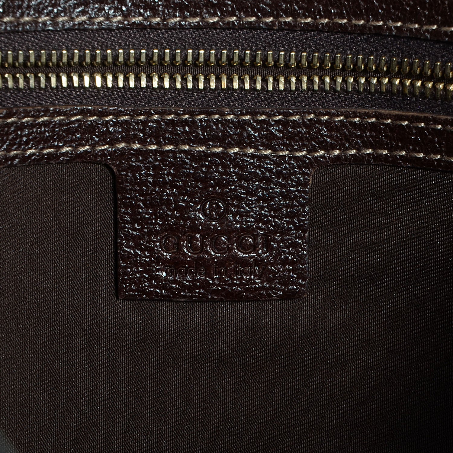 Gucci Monogram Charmy Tote Brown 6 of 7