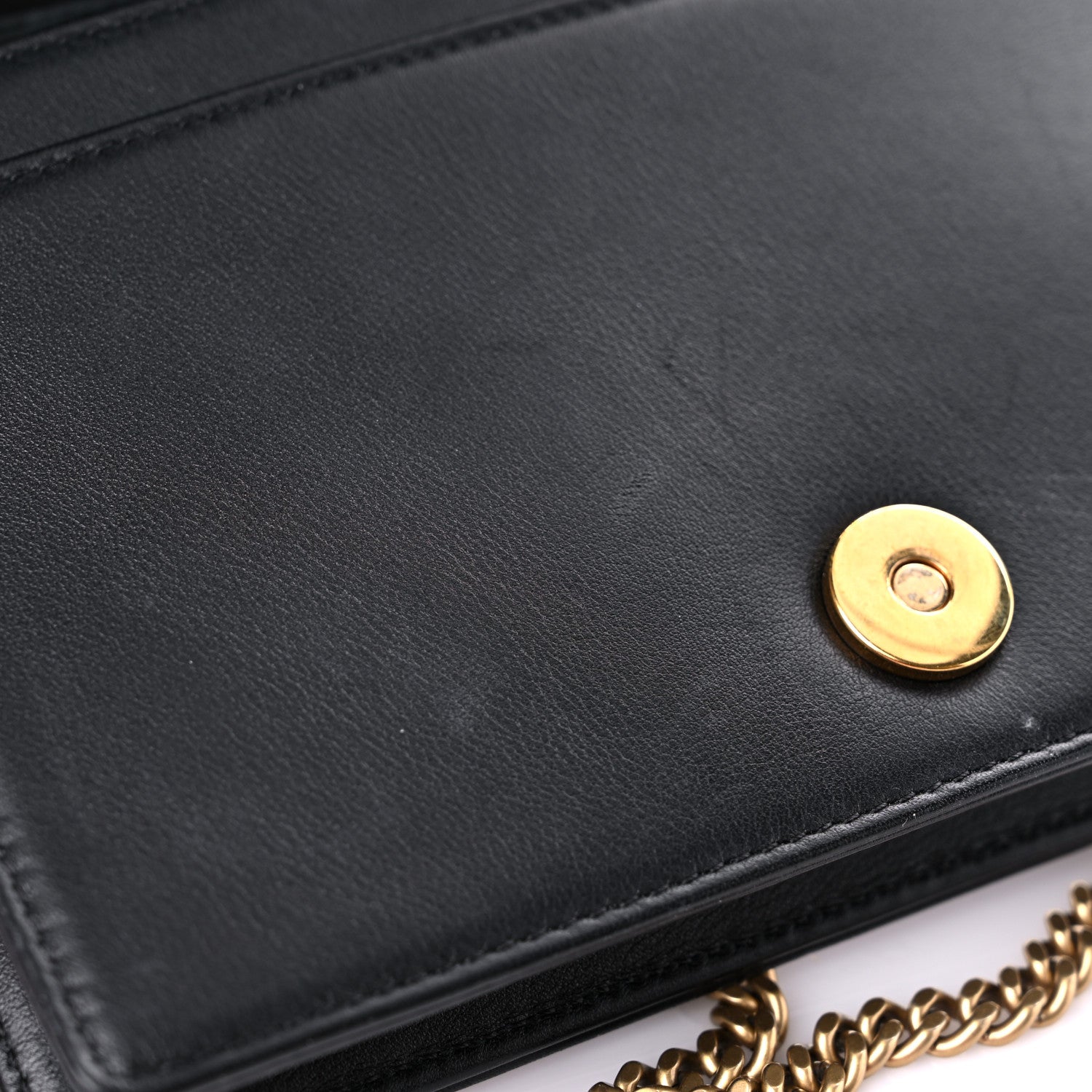 Christian Dior Lambskin Studded Micro Diorama Flap Bag Black 13 of 18