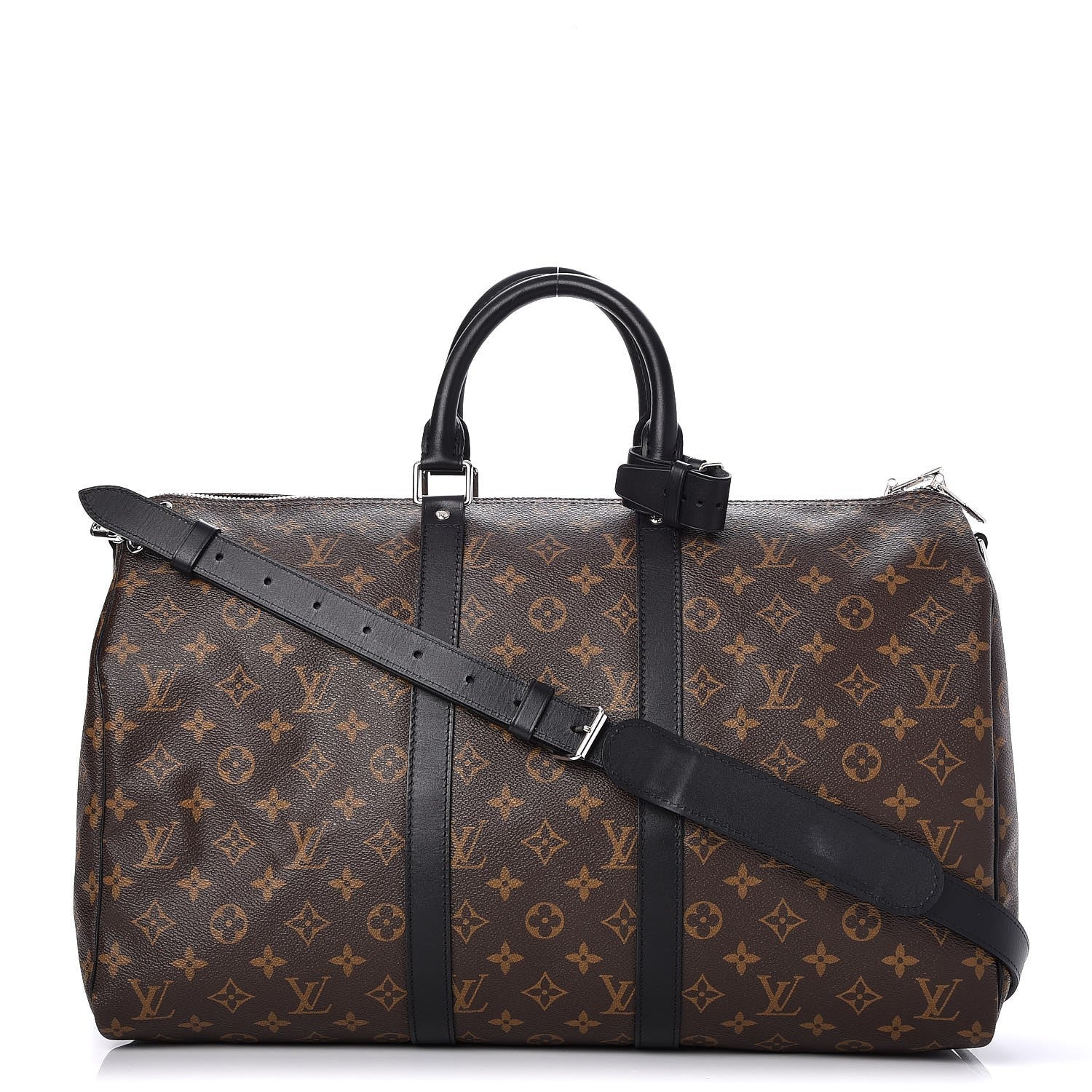 Louis Vuitton Monogram Macassar Keepall Bandouliere 45 1 of 8