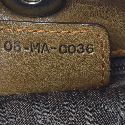 Christian Dior Calfskin Medium Gaucho Double Saddle Bag Brown 8 of 19