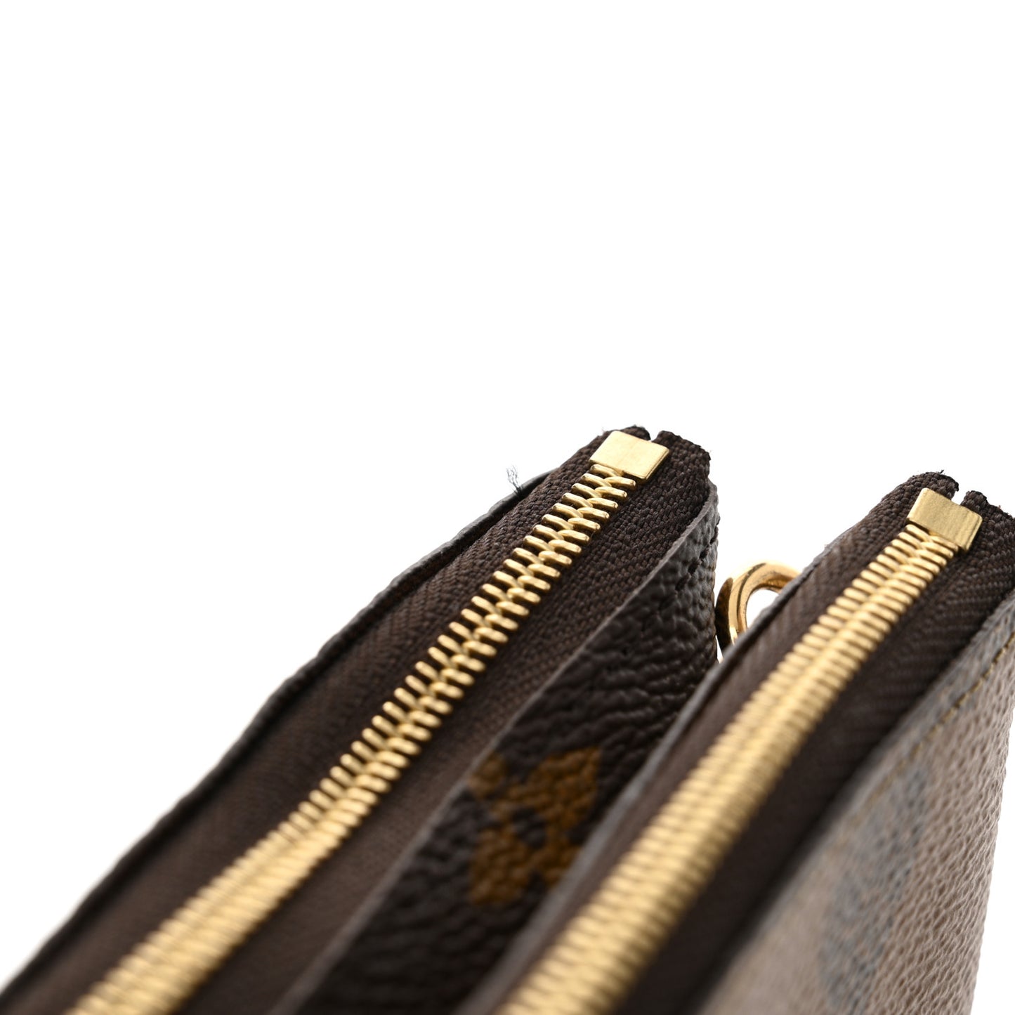 Reverse Monogram Giant Double Zip Pochette