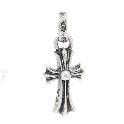 Chrome Hearts Sterling Silver Baby Fat Cross Pendant 1 of 5