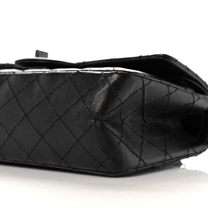 Chanel Aged Calfskin Quilted 2.55 Reissue 225 Flap So Black 10 of 11