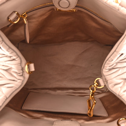 Miu Miu Nappa Matelasse Tote Cammeo 5 of 15