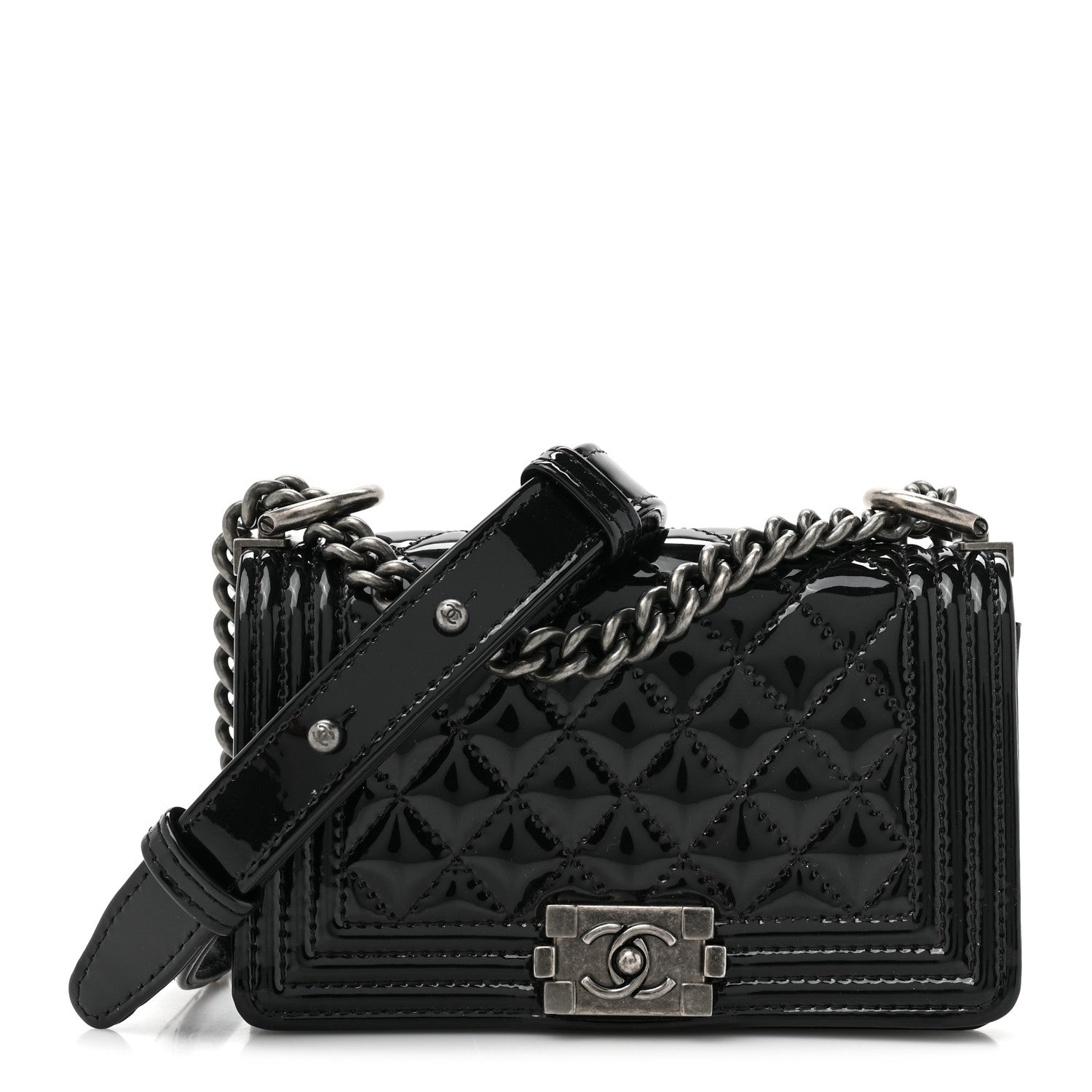 Chanel Lambskin Calfskin Tweed Success Story Set of 4 Minis Bags Black 24 of 47