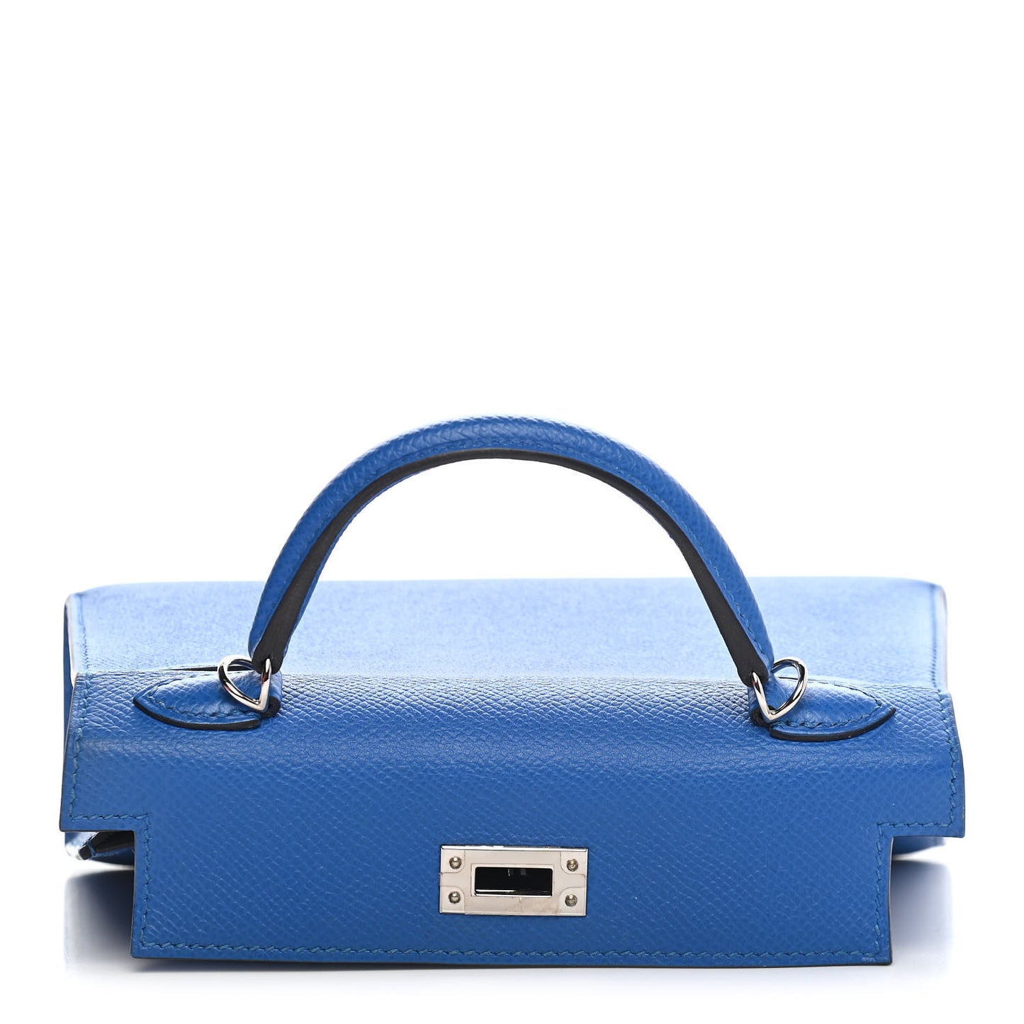 Epsom Mini Kelly Sellier 20 Bleu Zellige