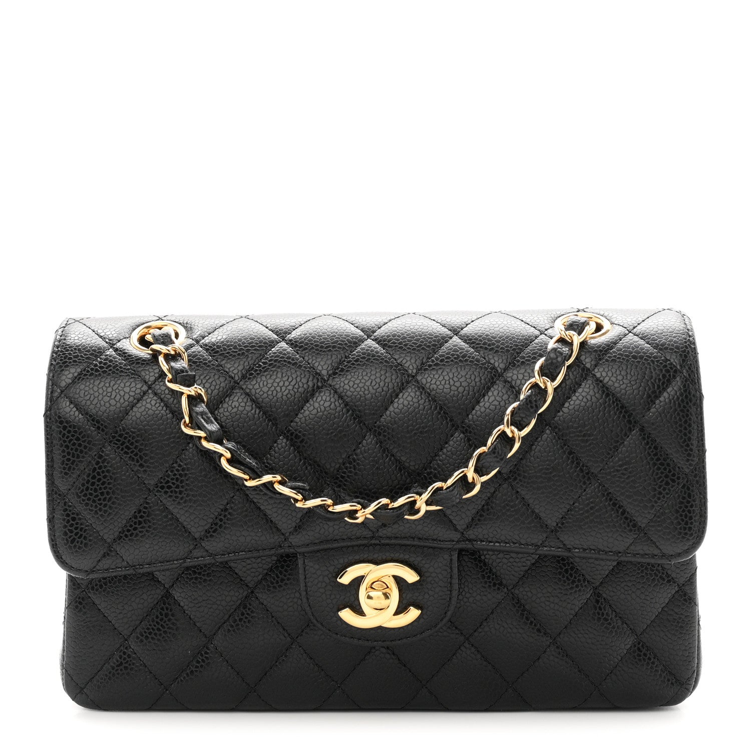 Chanel Caviar Quilted Small Double Flap Black 1 of 11