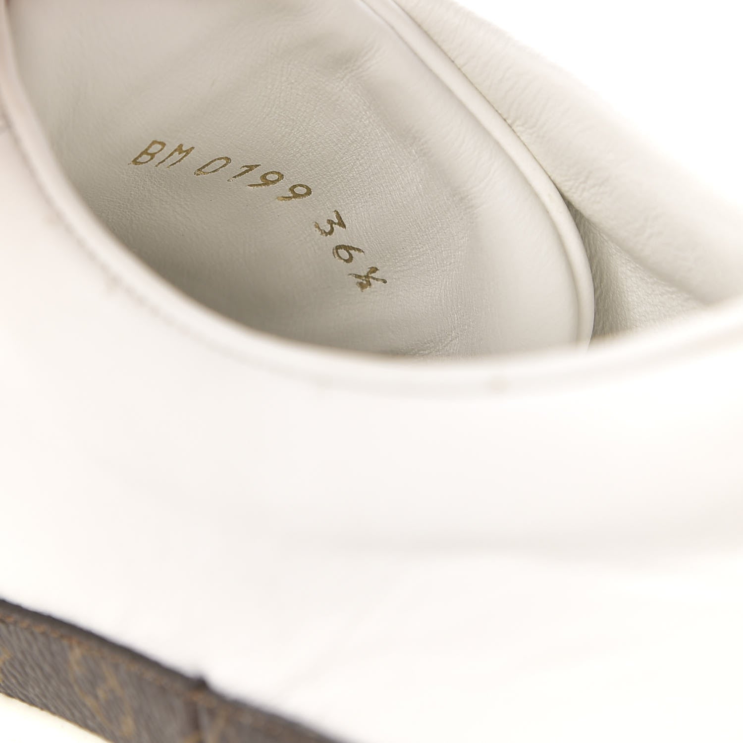 Louis Vuitton Monogram Stellar Sneakers 36.5 White 9 of 9