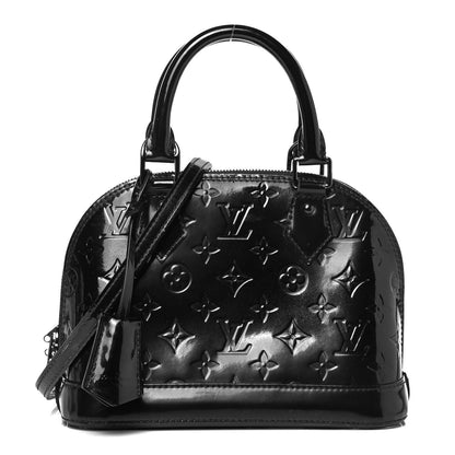 Louis Vuitton Vernis Alma BB Noir Magnetique 1 of 9