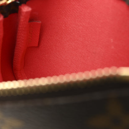 Louis Vuitton Monogram 2021 Christmas Animation London Mini Pochette Accessories Red 7 of 7