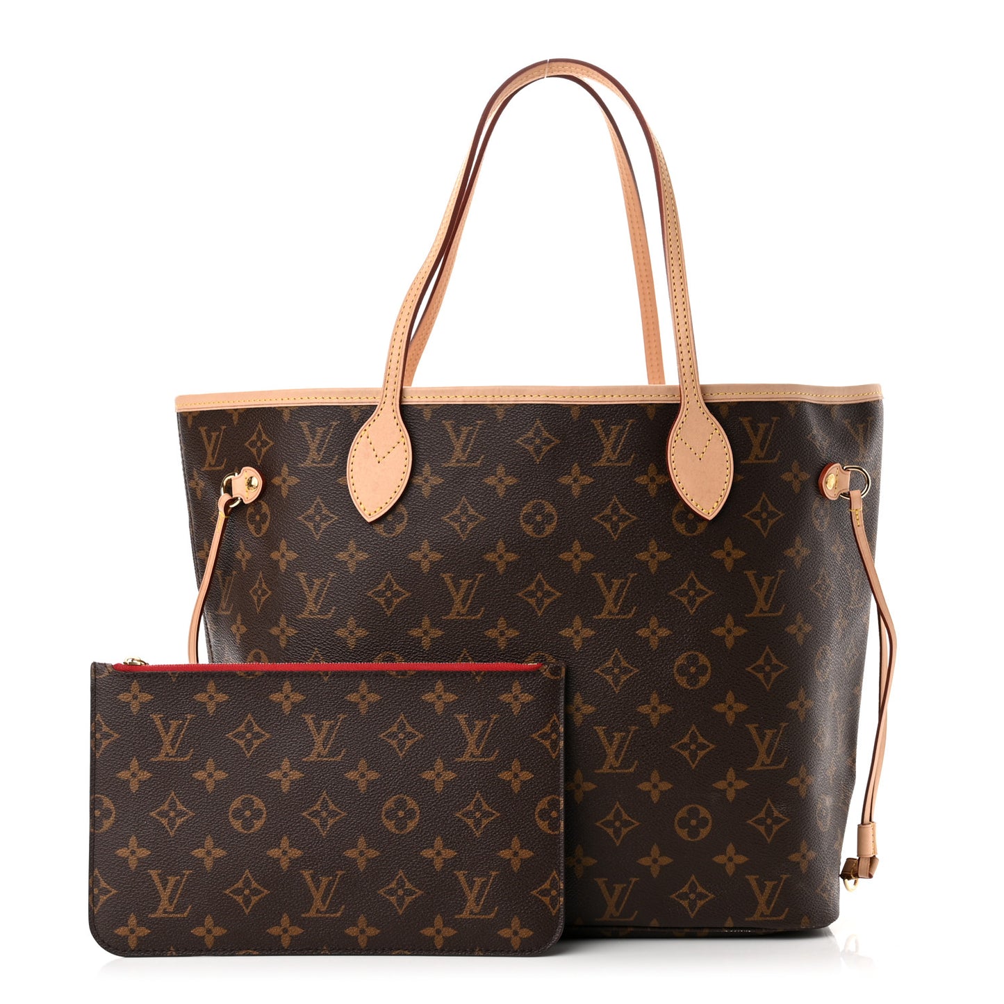Monogram Neo Neverfull MM Cherry